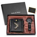 Carteira com Relógio Masculina Malala - 14