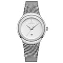 Relógio Feminino Navilady Inox Date À Prova D'água