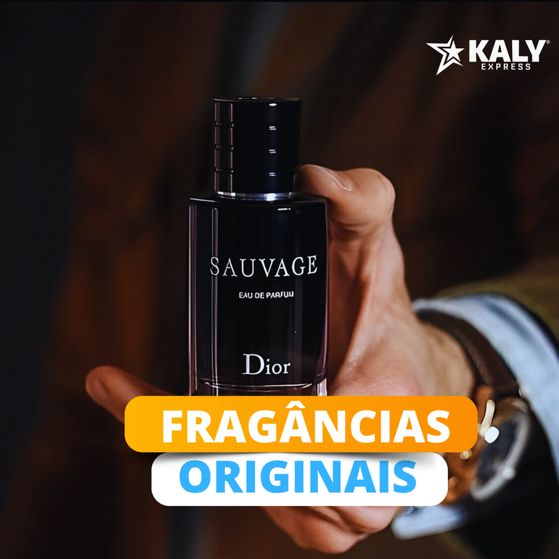 QUEIMA DE ESTOQUE - 3 Perfumes Masculinos Importados (100ml cada) - Sauvage Dior l Bleu de Chanel l 212 VIP Black )