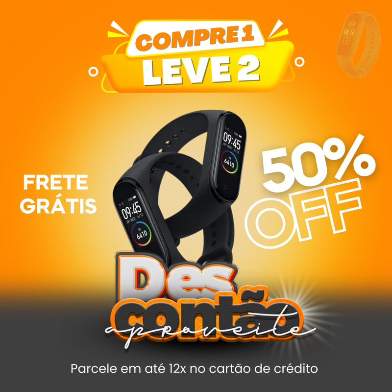 SmartBand Mi Pro 5 - Compre 1 Leve 2