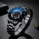 Carteira com Relógio Masculina Malala - 14