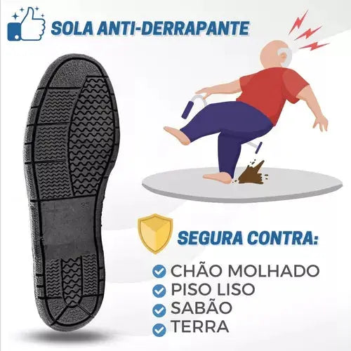 Kit 2 Pares Mocassim - Ortopédico