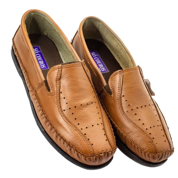 Kit 2 Pares Mocassim - Ortopédico